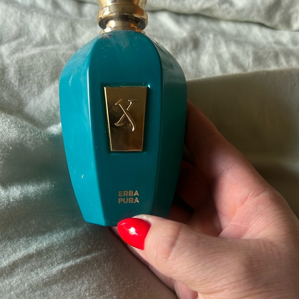 Erba Pura Perfume - Teal and Gold